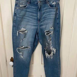 American eagle stretch mom jeans